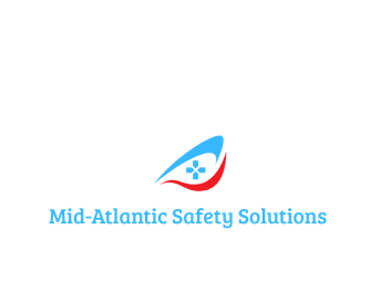 Corporate logo with a blue and red swoosh and text.